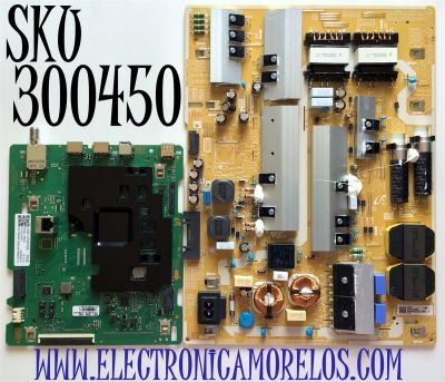 KIT DE TARJETAS PARA TV SAMSUNG MAIN BN94-15565L / BN41-02751A / BN97-17938A / FUENTE BN44-01065B / L82S6N_THS / BN4401065B/ PANEL CY-BT082HGLV3H / MODELO UN82TU700DFXZA FA01