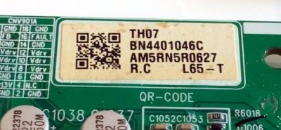 KIT DE TARJETAS PARA TV SAMSUNG / MAIN BN94-15650F / BN41-02749A / BN97-16592C / DRIVER BN44-01046C / BN4401046C / L65S8NC_THS / FUENTE BN44-01052A / BN4401052A / L65S8NA_THS / PANEL CY-TT065FMLV4H / MODELO QN65Q80 / QN65Q80TAFXZA / QN65Q80TAFXZA FB04 - Imagen 5