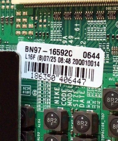 KIT DE TARJETAS PARA TV SAMSUNG / MAIN BN94-15650F / BN41-02749A / BN97-16592C / DRIVER BN44-01046C / BN4401046C / L65S8NC_THS / FUENTE BN44-01052A / BN4401052A / L65S8NA_THS / PANEL CY-TT065FMLV4H / MODELO QN65Q80 / QN65Q80TAFXZA / QN65Q80TAFXZA FB04 - Imagen 2