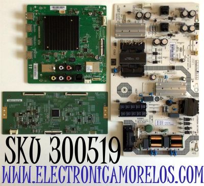 KIT DE TARJETAS PARA TV VIZIO 4K SMART TV / MAIN 60103-00702 / TD.MT5691.U751 / 4300066313 / T-CON 44-9771389O / 47-6021224 / C-PCB_HV750QUB-N9D / FUENTE 60101-03808 / SHG7502C-116E / 25-DT0062-X2P1 / PANEL BOEI750WQ1 / MODELO V755-H4 LBNFB4KW