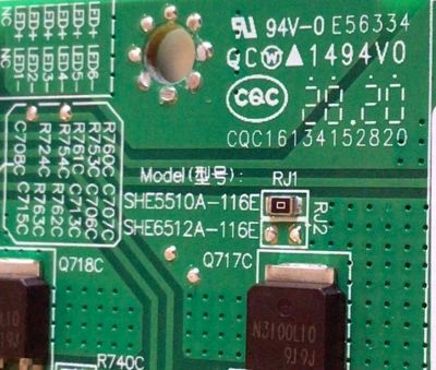 KIT DE TARJETAS PARA TV VIZIO / MAIN 262783 / TD.MT5691.U751 / 262782 / T-CON 44-9771690B / 47-6021424 / DRIVER 60101-03773 / 25-B591A2-X3P1 / SHE5510A-116E / FUENTE 60101-03771 / SHG5501B-116E / 25-DB5912-X2P1 / PANEL TV19720104 / MODELO M556-H4 LBPFB5 - Imagen 7