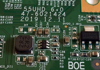 KIT DE TARJETAS PARA TV VIZIO / MAIN 262783 / TD.MT5691.U751 / 262782 / T-CON 44-9771690B / 47-6021424 / DRIVER 60101-03773 / 25-B591A2-X3P1 / SHE5510A-116E / FUENTE 60101-03771 / SHG5501B-116E / 25-DB5912-X2P1 / PANEL TV19720104 / MODELO M556-H4 LBPFB5 - Imagen 9