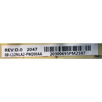 KIT DE TARJETAS PARA TV TCL / MAIN 08-AS55TML-LC200AA / 40-RT51T3-MAB2HG / 08-AS55TML-LC200AA / 08-RT51T12-MA300AA  / FUENTE 08-L12NLA2-PW200AA / CCP-508 / L12NW / L12NH  / PANEL LVU550NDEL / DISPLAY T550QVN10.0 / MODELO 55S434 - Imagen 2
