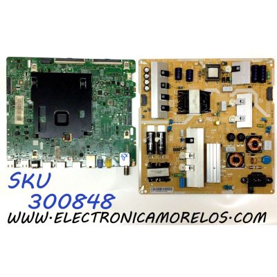 KIT PARA TV SAMSUNG UHD 4K SMART TV / MAIN BN94-10800A / BN41-02528A / BN97-10648F / FUENTE BN44-00807A / L55S6_FHS / BN4400807A / PANEL CY-GK050HGNV2H / MODELOS UN50KU6300FXZA / UN50KU6290FXZC / UN50KU6000FXZX