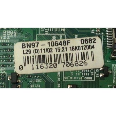 KIT PARA TV SAMSUNG UHD 4K SMART TV / MAIN BN94-10800A / BN41-02528A / BN97-10648F / FUENTE BN44-00807A / L55S6_FHS / BN4400807A / PANEL CY-GK050HGNV2H / MODELOS UN50KU6300FXZA / UN50KU6290FXZC / UN50KU6000FXZX - Imagen 5