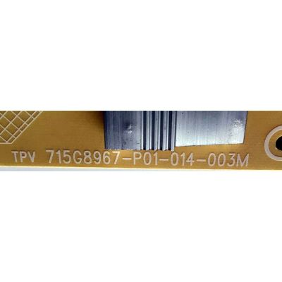 KIT PARA TV INSIGNIA 4K UHD SMART FIRE TV / NUMERO DE PARTE XKCB02K081 / 715GA715-M01-B00-005G / 715GA715-M01-B00-005K / T-CON 44-9771690B / 44-977169OB / 47-6021365 / HV550QUBF70 / FUENTE PLTVLW321XXGK / 715G8967-P01-014-003M / MODELO NS-55F301NA22 - Imagen 4