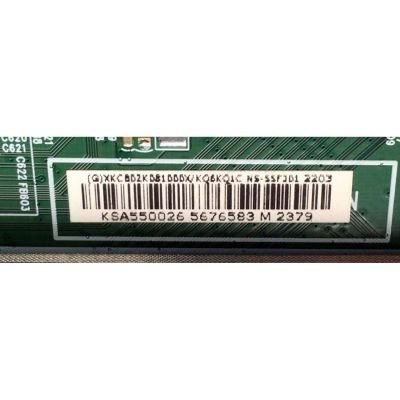 KIT PARA TV INSIGNIA 4K UHD SMART FIRE TV / NUMERO DE PARTE XKCB02K081 / 715GA715-M01-B00-005G / 715GA715-M01-B00-005K / T-CON 44-9771690B / 44-977169OB / 47-6021365 / HV550QUBF70 / FUENTE PLTVLW321XXGK / 715G8967-P01-014-003M / MODELO NS-55F301NA22 - Imagen 3