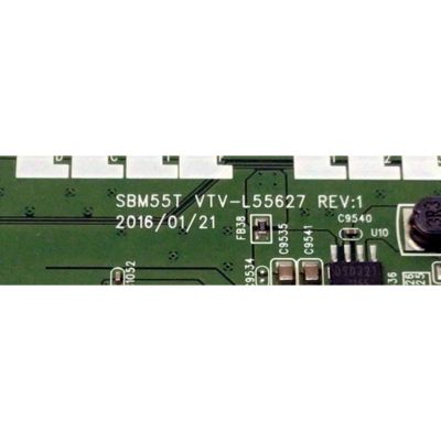 MAIN PARA TV TOSHIBA / NUMERO DE PARTE 691V0E00020 / 631V0E00020 / VTV-L55627 / SBM55T / PANEL K430WDRA / MODELO 43L511U18 - Imagen 2