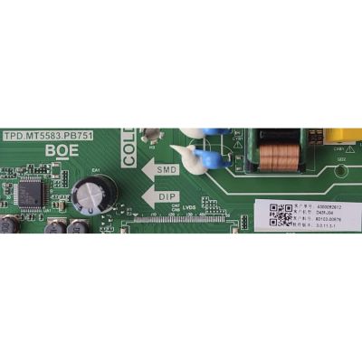 KIT DE TARJETAS PARA TV VIZIO / NUMERO DE PARTE MAIN FUENTE 60103-00876 / TPD.MT5583.PB751 / 4300092612 / T-CON BOE_CC430LV2D_43001 / PANEL BOEI430WU1 / DISPLAY CC430LV2D VER.02 / MODELO D43F-J04 LBVTC9 - Imagen 3