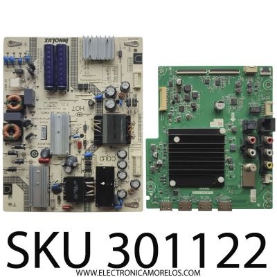 KIT DE TARJETAS PARA TV VIZIO / MAIN A0006500J / TD.MT5691T.U762 / FUENTE P650D308DA / SHG6504B-247E / B0004P000 / 25-DT0411-X2P1 / PANEL V650DJ4-D03 REV.C1 / MODELO V655-J09