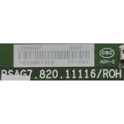 KIT DE TARJETAS PARA TV TOSHIBA·FIRE TV 4K·UHD·HDR / MAIN 297088 / TD.MT9020.703 / 297089C / FUENTE 298323 / RSAG7.820.9999/ROH / T-CON 290047 / RSAG7.820.11116/ROH / 291554 / PANEL HD650Y1U72-TBL2K2 / DISPLAY HV650QUB-F70 / MODELO 65C350KU 65C350U - Imagen 3