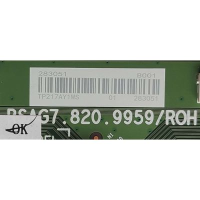 KIT DE TARJETAS PARA TV TOSHIBA·FIRE TV 4K·UHD·HDR / MAIN 289276 / TD.MT9020.703 / T-CON 283051 / RSAG7.820.9959/ROH / FUENTE 290023 / RSAG7.820.10689/ROH / PANEL HD750Y1U71-TAL2K2\S0\GM\ROH / MODELO 75C350KU 75C350U - Imagen 3