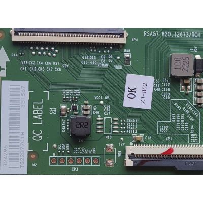 KIT DE TARJETAS PARA TV HISENSE / NUMERO DE PARTE MAIN 324450 / RSAG7.820.11493/ROH / 65A53FUA(0012) / 324451 / T-CON 324295 / RSAG7.820.12673/ROH / 331567 / FUENTE 331382 / RSAG7.820.12362/ROH  / HD650Y1U41-T0LBBY / JR645R3HA3L / MODELO 65A6H 65A53FUA - Imagen 3