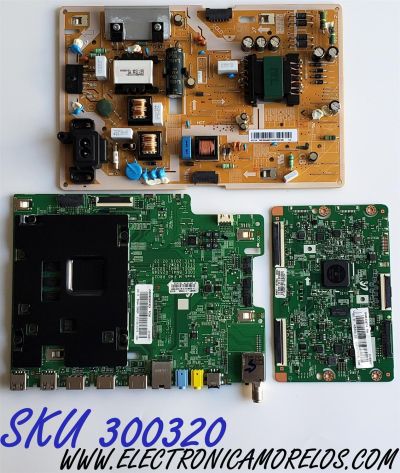 KIT DE TARJETAS PARA TV SAMSUNG CURVA FHD / NUMERO DE PARTE MAIN BN94-10996P / BN41-02534B / BN97-11139A / T-CON BN95-02677A / BN41-02481A / BN97-10799A / FUENTE BN4400872A / L55E1_KDY / BN44-00872A / PANEL CY-VK055BGLV3H / MODELO UN55K6250AFXZA FA01