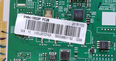 KIT DE TARJETAS PARA TV SAMSUNG CURVA·4K·UHD / MAIN BN94-10522P / BN41-02344D / BN97-10062C / FUENTE BN4400807E / L55S6_FSM / PSLF201S07A / BN44-00807E / T-CON BN95-01942A / BN41-02297A / BN97-09229A / PANEL CY-WJ055HGLVAH / MODELO UN55JU670DFXZA UH02 - Imagen 6