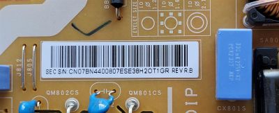 KIT DE TARJETAS PARA TV SAMSUNG CURVA·4K·UHD / MAIN BN94-10522P / BN41-02344D / BN97-10062C / FUENTE BN4400807E / L55S6_FSM / PSLF201S07A / BN44-00807E / T-CON BN95-01942A / BN41-02297A / BN97-09229A / PANEL CY-WJ055HGLVAH / MODELO UN55JU670DFXZA UH02 - Imagen 2