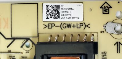 KIT DE TARJETAS PARA TV SONY BRAVIA OLED 4K·UHD·HDR / MAIN A5026207A 534 / 1-010-522-31 / 101052231 / T-CON 6871L-6385G / 6870C-0848E / LE650PQL (HP)(A4) / LE480AQP-ENA1-TCA / FUENTE 101055011 / AP-P525AM / 2955072105 / YDB0065UNG01 / MODELO XR-65A80J - Imagen 5