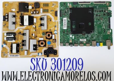 KIT DE TARJETAS PARA TV SAMSUNG 4K·UHD·HDR / MAIN BN94-10780A / BN41-02528A / BN97-10970A / BN9410780A / FUENTE BN44-00876A / L55E6_KHS / BN4400876A / PANEL CY-KK049HGLV3H / MODELO UN49KU7000FXZA / UN49KU7000FXZA FA01