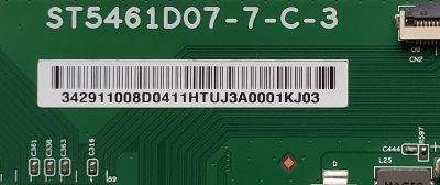 KIT DE TARJETAS PARA TV HKPRO / MAIN SVS586TA31-MA200CK / 1MS586C21SA / T.MS6586.U782 / V8-MS86MNA-LF1V217 / IDF961367G / FUENTE 81-PBE060-H04C / SHG6004C-101H / T-CON ST5461D07-7-C-3 / 342911008D0411 / 34.29110 / DISPLAY ST5461D07-7 / MODELO HKP55UHD9 - Imagen 2
