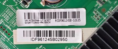 KIT DE TARJETAS PARA TV HKPRO / NUMERO DE PARTE MAIN SVSNT72A60-MA200CK / 40-3NT63M-MAB2 / V8-NT563NA-LF1V307 / MIDF961245B / T-CON STCON425G005 / CCPD-TC425-001 / STCON425G-005 / PANEL LVF430PADX E0009 / DISPLAY CC430LV1D VER.02 / MODELO HKP43SM8NEG - Imagen 4