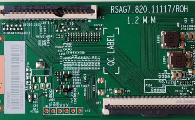 KIT DE TARJETAS PARA TV TOSHIBA·FIRE TV 4K·UHD·HDR / NUMERO DE PARTE MAIN FUENTE 323231 / TPD.T962X3.PC702 (T) / 3TE43N23065Y / T-CON 308380 / RSAG7.820.11117/ROH / PANEL HD425Y1U71-T0L5\S1\SM\ROH / DISPLAY HV430QUB-F70 / MODELO 43C350LU - Imagen 2