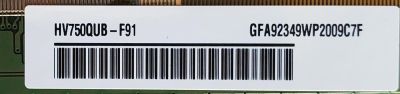 KIT DE TARJETAS PARA TOSHIBA·FIRE TV 4K·UHD·HDR / NUMERO DE PARTE MAIN 317728 / TD.MT9020.703 / 317729 / FUENTE 309070 / RSAG7.820.10689/ROH / T-CON 313063 / RSAG7.820.12014/ROH / PANEL HD750Y1U72-TBL2K2\S0\SM\MCKD3A\ROH / MODELO 75C350KU 75C350U - Imagen 8