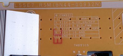 KIT DE TARJETAS PARA TV SAMSUNG 4K·UHD·HDR / MAIN BN94-15778Q / BN41-02756B / BN97-17756D / BN9415778Q / FUENTE BN4400932N / L55E7_RSM / BN44-00932N / ST55F171C1/WVD / PANEL CY-CT055HGLV1H / DISPLAY LSF550FN12-N02 / 47647A / MODELO UN55TU8300FXZA FS01 - Imagen 2