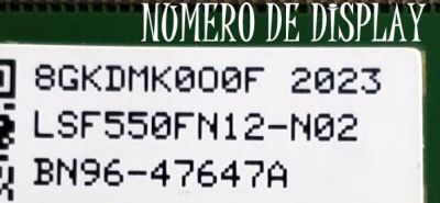 KIT DE TARJETAS PARA TV SAMSUNG 4K·UHD·HDR / MAIN BN94-15778Q / BN41-02756B / BN97-17756D / BN9415778Q / FUENTE BN4400932N / L55E7_RSM / BN44-00932N / ST55F171C1/WVD / PANEL CY-CT055HGLV1H / DISPLAY LSF550FN12-N02 / 47647A / MODELO UN55TU8300FXZA FS01 - Imagen 4