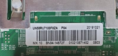 KIT DE TARJETAS PARA TV SAMSUNG 4K·UHD·HDR / NUMERO DE PARTE BN94-14872F / BN41-02703B / BN97-15630G / BN9414872F / NUMERO DE PARTE FUENTE BN4400932N / BN44-00932N / L55E7_RSM / PANEL CY-NN058HGPV1H / MODELOS UN58RU710DFXZA YA08 / UN58RU7100FXZA - Imagen 6