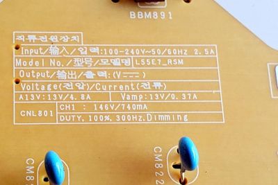 KIT DE TARJETAS PARA TV SAMSUNG 4K·UHD·HDR / NUMERO DE PARTE BN94-14872F / BN41-02703B / BN97-15630G / BN9414872F / NUMERO DE PARTE FUENTE BN4400932N / BN44-00932N / L55E7_RSM / PANEL CY-NN058HGPV1H / MODELOS UN58RU710DFXZA YA08 / UN58RU7100FXZA - Imagen 2