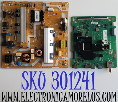 KIT DE TARJETAS PARA TV SAMSUNG 4K·UHD·HDR / MAIN BN94-15232E / BN41-02756A / BN97-16597W / BN9415232E / FUENTE BN4401058A / BN44-01058A / L55E7_THS / PANEL CY-RT055HGLV2H / MODELOS QN55Q60 / QN55Q60TAFXZA FB01 / QN55Q6D / QN55Q6DTAFXZA FB01