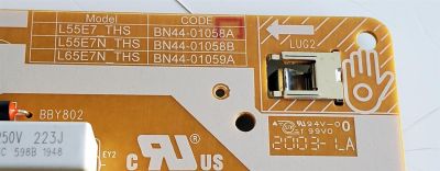 KIT DE TARJETAS PARA TV SAMSUNG 4K·UHD·HDR / MAIN BN94-15232E / BN41-02756A / BN97-16597W / BN9415232E / FUENTE BN4401058A / BN44-01058A / L55E7_THS / PANEL CY-RT055HGLV2H / MODELOS QN55Q60 / QN55Q60TAFXZA FB01 / QN55Q6D / QN55Q6DTAFXZA FB01 - Imagen 4