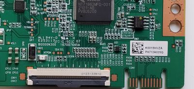 KIT DE TARJETAS PARA TV VIZIO / MAIN V756J03 608 / 1P-0209X00-4010 / Y8389608B / 1P-0211X00-4011 / 1P-0211C00-4011 / T-CON K0018HVZA / BG000N300 / 167007645A / FUENTE 09-75CAR160-00 / 1P-120CX01-1011 / V756-J03 / DISPLAY JR745R3HA4K / MODELO V756-J03 - Imagen 6