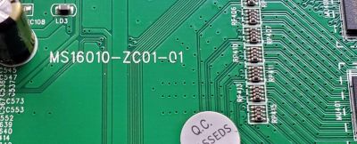 KIT DE TARJETAS PARA TV JVC·ROKU TV / NUMERO DE PARTE MAIN MS16010-ZC01-01 / 20200820 / T-CON 7ACDJ1013 / E89382 / FUENTE TV5006-ZC02-02 / E021M431-H1 / E021M460-B2 / E021M289-T1 / 303C500606J / DISPLAY V430DJ1-Q01 REV.C1 / MODELO LT-43MAW595 - Imagen 3
