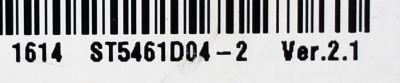 KIT DE TARJETAS PARA TV TCL / NUMERO DE PARTE MAIN T8-55NA2D-MA1 / 40-SX7KNA-MAG4HG / V8-SX70001-LF1V408 / T-CON 34291100360811H / ST5461D04-1C-1 / FUENTE 08-LE921A6-PW200AX / 40-LE9226-PWE1CG / LVU550CS0TE1 / DISPLAY ST5461D04-2 VER.2.1 / MODELO 55UP120 - Imagen 2