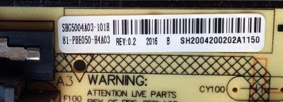 KIT DE TARJETAS PARA TV DAEWOO 4K SMART / MAIN SVS586SA11-MA200CK / T.MS6586.U782 / 1MS586C2ISA / V8-MS86MNA-LF1V / T-CON 44-9771497O / HV430QUBH10 / 47-6021275 / 44-97714970 / FUENTE 81-PBE050-H4A03 / SHG5004A-101H / SHG5004A03-101H / MODELO U43A8500TN - Imagen 7