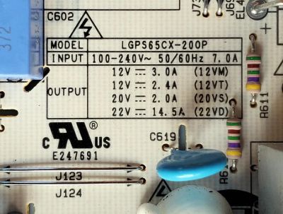 KIT DE TARJETAS PARA TV LG OLED / MAIN EBT66642903 / EAX69775701 / 66642903 / T-CON 6871L-6309E / 6870C-0852B / 6309E / LE650PQL (HP)(AB) / FUENTE EAY33783501 / EAX69569703 / 33783501 / PANEL AC650AQL CPA1_RS / MODELO OLED65C1PUB / OLED65C1PUB.DUSQLJR - Imagen 3