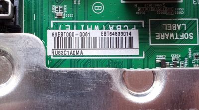 KIT DE TARJETAS PARA TV LG 4K·UHD SMART TV / MAIN EBT64533014 / EAX67146203 / 64533014 / EAX67146203(1.1) / FUENTE EAY64511101 / EAX67189201(1.6) / LGP49DJ-17U1 / 64511101 / EAX67189201 / PANEL NC490DGG-AAFXF / MODELO 49UJ6300-UA / 49UJ6300-UA.BUS4LOR - Imagen 3