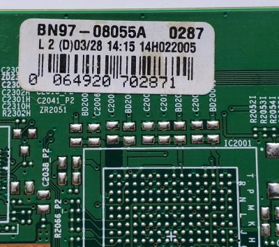 KIT DE TARJETAS PARA TV SAMSUNG / MAIN BN94-07210A / BN41-02125A / BN97-08055A / BN9407210A / FUENTE BN4400695A / L28S0_ESM / PSLF490S06A / BN44-00695A / PANEL CY-HH028AGEV1H / DISPLAY HV280WX2-260 / MODELO HG28NC670AFXZA ES01 / UN28H4 / UN28H5 - Imagen 5