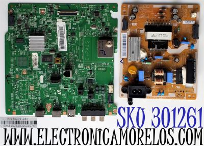 KIT DE TARJETAS PARA TV SAMSUNG / MAIN BN94-07208X / BN41-02346A / BN97-08002U / BN9407208X / FUENTE BN4400695A / L28S0_ESM / PSLF490S06A / BN44-00695A / DISPLAY HV280WX2-260 / MODELOS HG28ND670AFXZA TS01 / HG28ND670AFXZA LS02 / UN28J4 / UN28J5