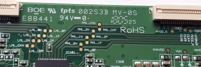 KIT DE TARJETAS PARA TV ONN / NUMERO DE PARTE T201808109A / TP.MS3553.PB801 / HV430FHB-N10 / 8142127352157 / T-CON 44-9771315A / 47-6021131 / HV430FHBN10 / PANEL CN430CN6210 / DISPLAY HV430FHB-N10 REV.1.1 / MODELO ONC18TV001 (43'' PULGADAS) - Imagen 5