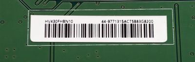 KIT DE TARJETAS PARA TV ONN / NUMERO DE PARTE T201808109A / TP.MS3553.PB801 / HV430FHB-N10 / 8142127352157 / T-CON 44-9771315A / 47-6021131 / HV430FHBN10 / PANEL CN430CN6210 / DISPLAY HV430FHB-N10 REV.1.1 / MODELO ONC18TV001 (43'' PULGADAS) - Imagen 4