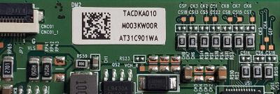 KIT DE TARJETAS PARA JVC·ROKU TV / MAIN MS16010-ZC01-01 / 515C16010M07 / 1010470730 / 2010078954 / T-CON TACDKA010 / E88441 / B002F4300 / 262ZV84-4 / FUENTE TV6505-ZC02-01 / E021M455-A4 / TV6505-ZC02-01(1) / DISPLAY JR645R3HA7L / MODELO LT-65MAW595 - Imagen 5