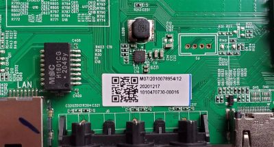 KIT DE TARJETAS PARA JVC·ROKU TV / MAIN MS16010-ZC01-01 / 515C16010M07 / 1010470730 / 2010078954 / T-CON TACDKA010 / E88441 / B002F4300 / 262ZV84-4 / FUENTE TV6505-ZC02-01 / E021M455-A4 / TV6505-ZC02-01(1) / DISPLAY JR645R3HA7L / MODELO LT-65MAW595 - Imagen 7