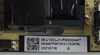 KIT PARA TV TCL 4K·UHD·HDR ((ANDROID TV)) / MAIN 30800-000096 / 40-R51MT2-MAB2HG / RT2851M / R51MT2 / 11602-500062 / 30801-000070 / 08-CM43TML-LC208AA / FUENTE 08-L12CLJ1-PW200AA / 40-L12CH4-PWD1CG / LVU430NDEL MS9W04 / V430DJ1-Q01 REV.C1 / MODELO 43S434 - Imagen 3