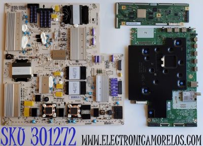 KIT DE TARJETAS PARA TV LG OLED EVO / MAIN EBT66646701 / EAX69517302 / EAX69774601 / T-CON 6871L-6411C / 6870C-0852B / LE650AQD-ENA1-TJA / FUENTE EAY65894501 / LGP55G1-21OP / EPCA40CB1A / PANEL AC550AQL / MODELO OLED55G1PUA / OLED55G1PUA.DUSPLJR