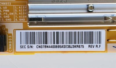 KIT DE TARJETAS PARA TV SAMSUNG / MAIN BN94-10166H / BN41-02532A / BN97-09386H / BN9410166H / FUENTE BN4400695A / L28S0_ESM / PSLF490S06A / BN44-00695A / PANEL HH028AGE-R1 RRR1 / HV280WX2-260 / MODELO HG28NE470AFXZA XA01 UK4000 / UK4003 / UK4000 / UK5000 - Imagen 5