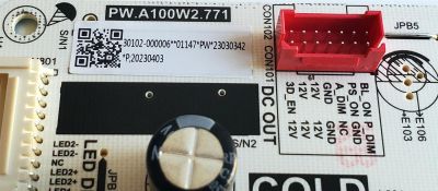 KIT DE TARJETAS PARA TV TCL 4K·UHD·HDR / MAIN 30800-001027 / 40-R51MPF-MAD2HG / 30801-001019 / 11602-500852 / R51MPF / RT2851A / RT2851M / V8-R51MT08-LF / FUENTE 30102-000006 / PW.A100W2.771 / P23030201 / DISPLAY ST4251D02-1 VER.2.1 / MODELO 43S470G - Imagen 7