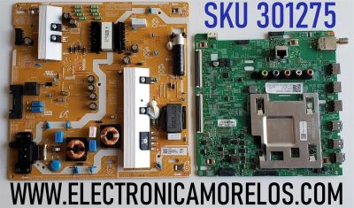 KIT DE TARJETAS PARA TV SAMSUNG 4K·UHD·HDR SMART TV / MAIN BN94-14872F / BN41-02703B / BN97-15630G / BN9414872F / FUENTE BN4400932Q / L55E7_RHS / BN44-00932Q / PANEL CY-NN058HGPV1H / MODELO UN58RU710DFXZA YA08 / UN58RU7100FXZA YA08