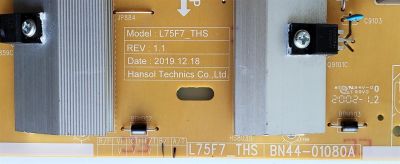 KIT DE TARJETAS PARA TV SAMSUNG QLED·4K·SMART TV ((THE FRAME)) / NUMERO DE PARTE MAIN BN94-15309A / BN41-02754A / BN97-16742B / BN9415309A / FUENTE BN4401080A / L75F7_THS / BN44-01080A / PANEL CY-RT075FGAV1H / MODELO QN75LS03 / QN75LS03TAFXZA AA01 - Imagen 3